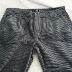 Grey corduroy pants